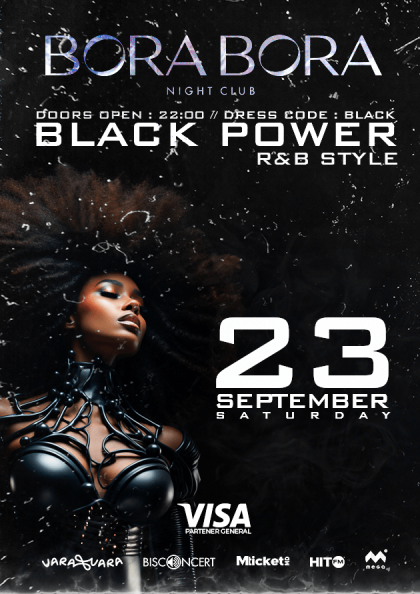 Black Power R&B STYLE (mese cu depozit)